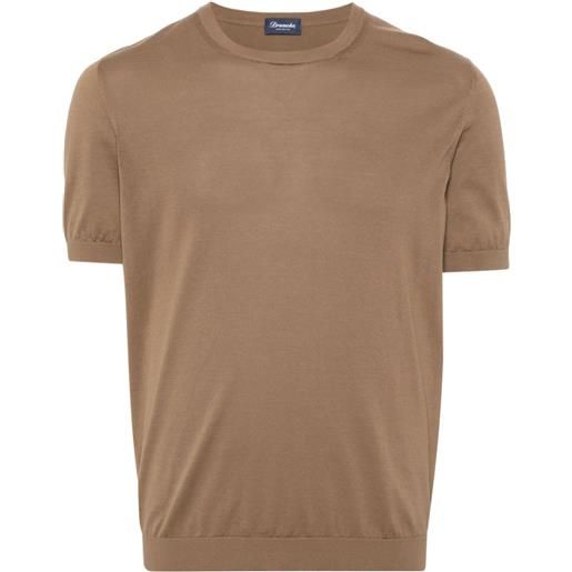 Drumohr t-shirt - marrone