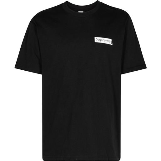 Supreme t-shirt static black - nero