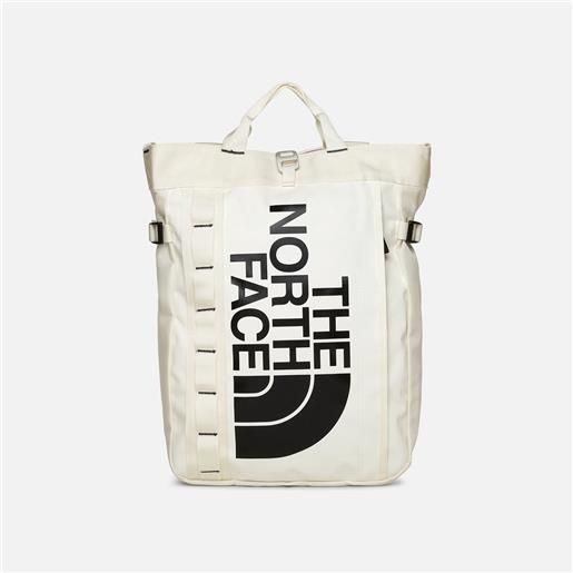 The North Face base camp tote bag white dune/tnf black unisex