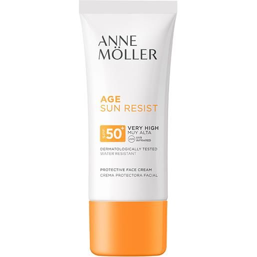 Anne Möller crema protettiva contro macchie scure e invecchiamento cutaneo spf 50+ age sun resist (protective face cream) 50 ml