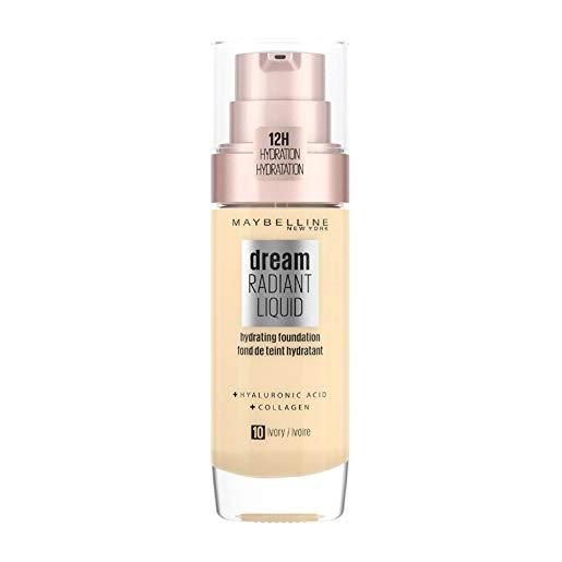 Maybelline dream radiant liquid hydrating foundation 010-ivory