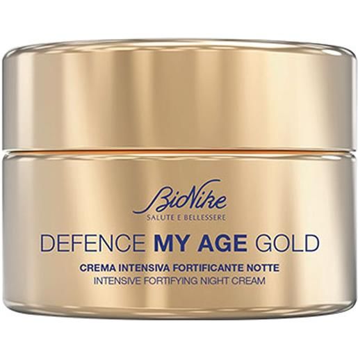 Bionike defence my age gold crema ricca intensificante notte 50ml
