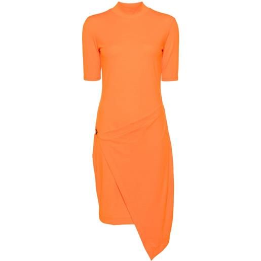 Calvin Klein abito asimmetrico - arancione
