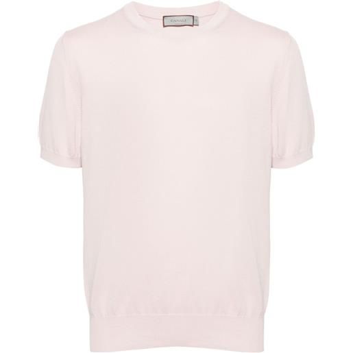 Canali t-shirt girocollo - rosa