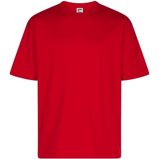 Supreme t-shirt x the north face - rosso