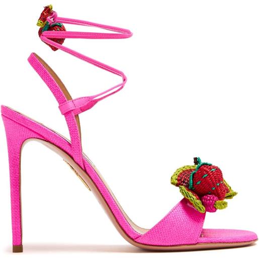 Aquazzura sandali con cinturino - rosa