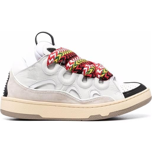 Lanvin sneakers curb - bianco