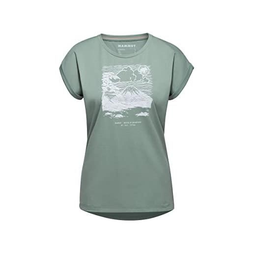 Mammut mountain shirt da donna fujiyama t, giada, s