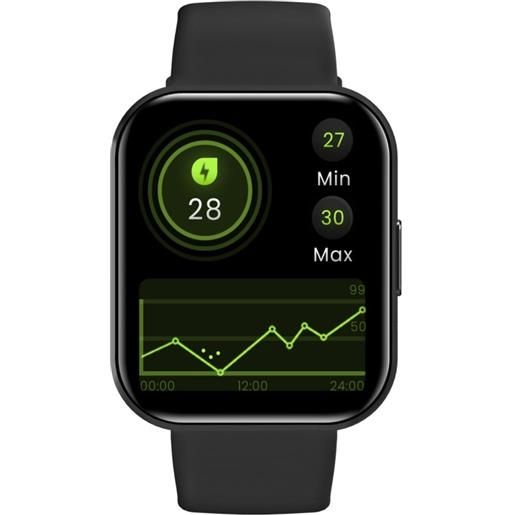 Celly trainerwatch2bk smartwatch e orologio sportivo 4,6 cm (1.81") digitale 320 x 320 pixel touch screen nero gps (satellitare)