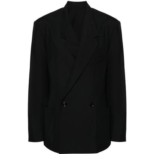 LEMAIRE blazer doppiopetto - blu