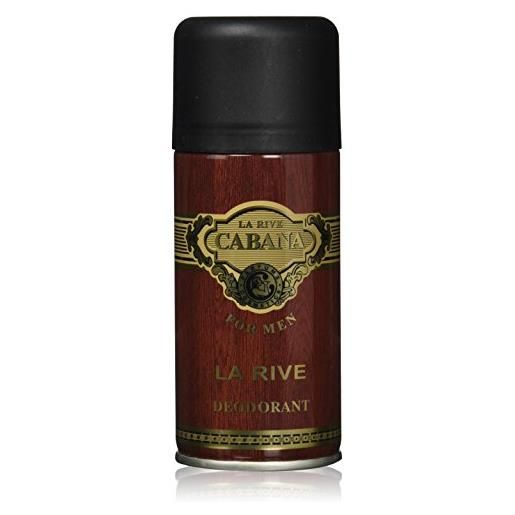 La Rive cabana for men deodorant spray - 3 confezioni da 150 ml