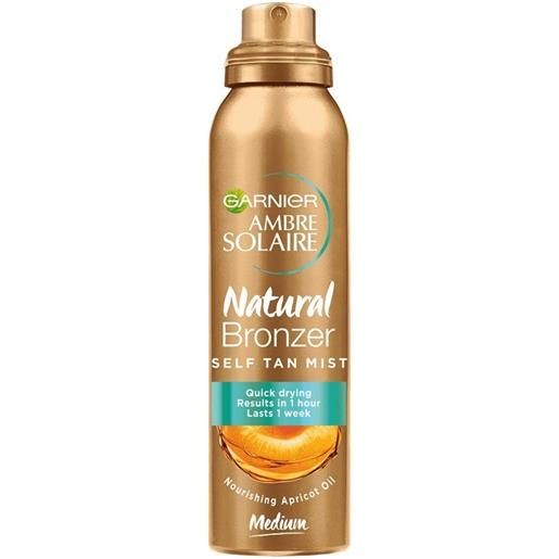 Garnier ambre solaire natural bronzer spray autoabbronzante corpo 150 ml
