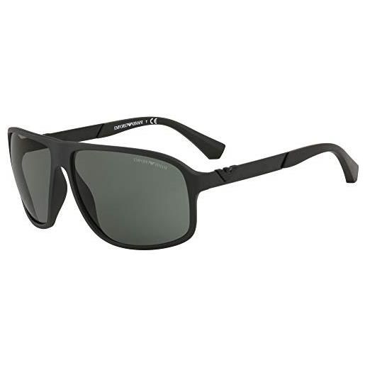 Emporio Armani 0ea4029 occhiali da sole, nero (matte black), 64 unisex-adulto