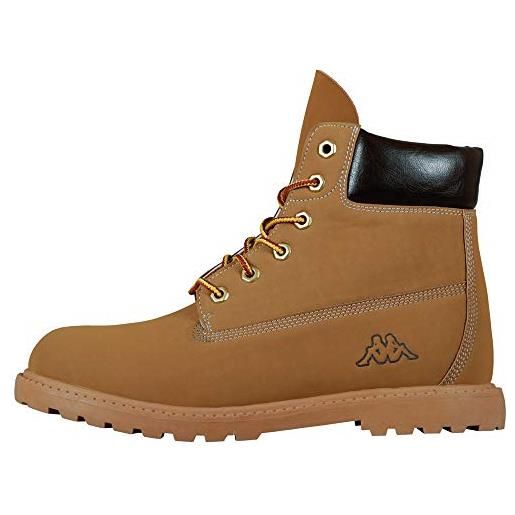 Kappa kombo mid, stivaletti unisex-adulto, nero, 42 eu