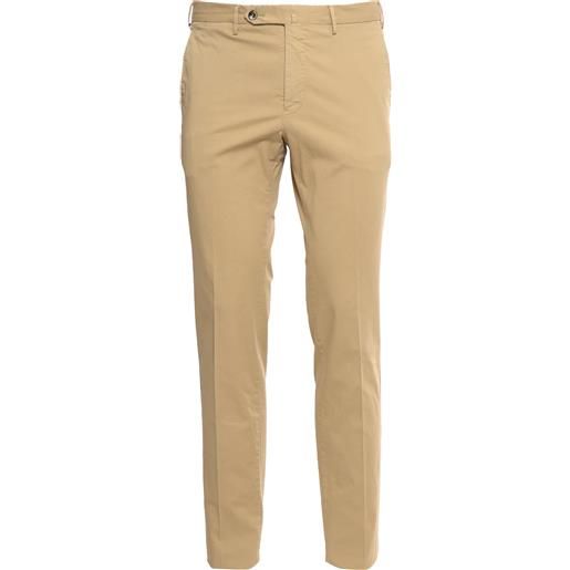 PT 01 pantaloni beige superslim