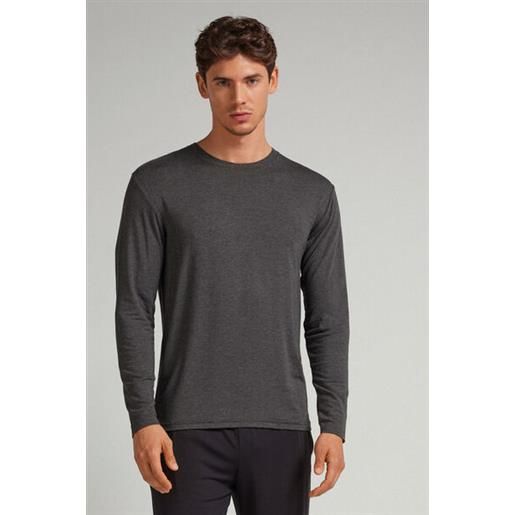 Intimissimi maglia a manica lunga in soft silk grigio