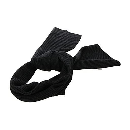 Calvin Klein Jeans calvin klein daddy wool knit scarf 30x180cm k50k507430 sciarpe, nero (ck black), os uomo