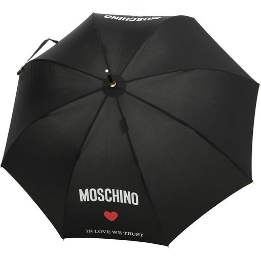 Moschino ombrello in love we trust long auto
