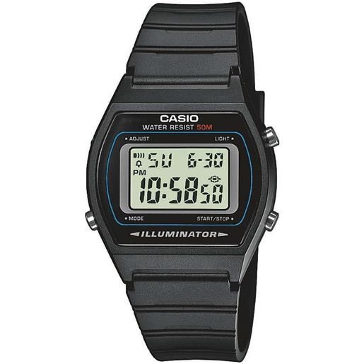 Casio collection nero orologio uomo w-202-1avef