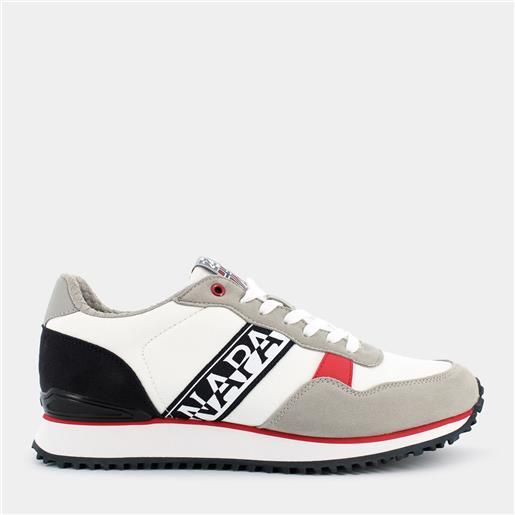 NAPAPIJRI sneakers napapijri da uomo , white/navy/red