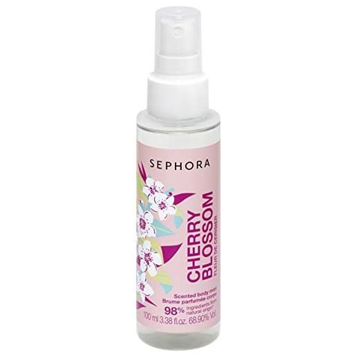 SEPHORA scented body mist cherry blossom 100 ml 98% ingredienti of natural origin