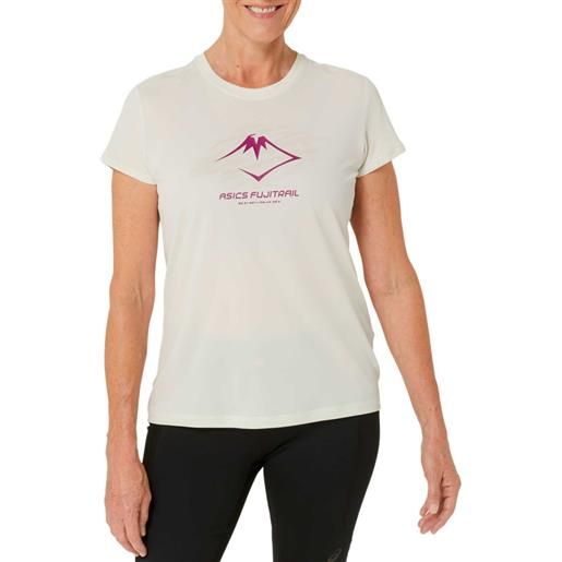 ASICS t-shirt fujitrail logo top donna