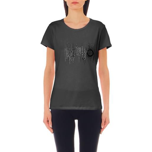 Liu Jo t-shirt donna Liu Jo logo donna nero