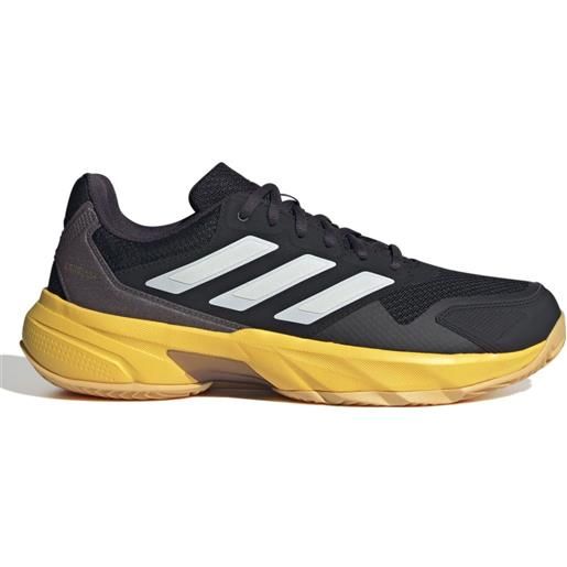 Adidas scarpe da tennis da uomo Adidas court. Jam control 3 - core black/orange