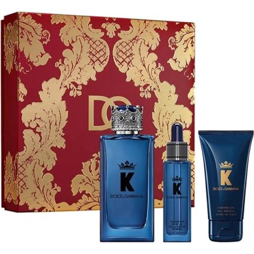 Dolce & Gabbana dolce&gabbana k eau de parfum 100ml + olio barba + shower gel cofanetto