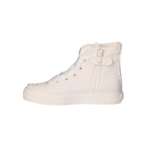 Lelli Kelly egle sneaker mid bianco con ricamo modello lked4171 bi01 (34)