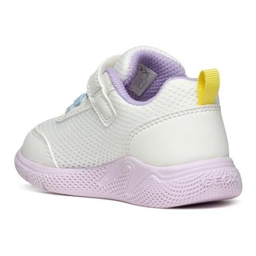 Geox b sprintye girl d, sneakers bambine e ragazze, rosa/blu (fuchsia/aqua), 22 eu