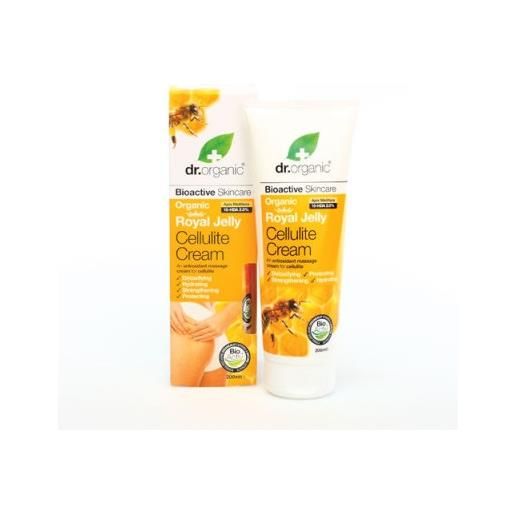 Dr.organic dr organic royal jelly pappa reale cellulite cream crema anticellulite 200 ml