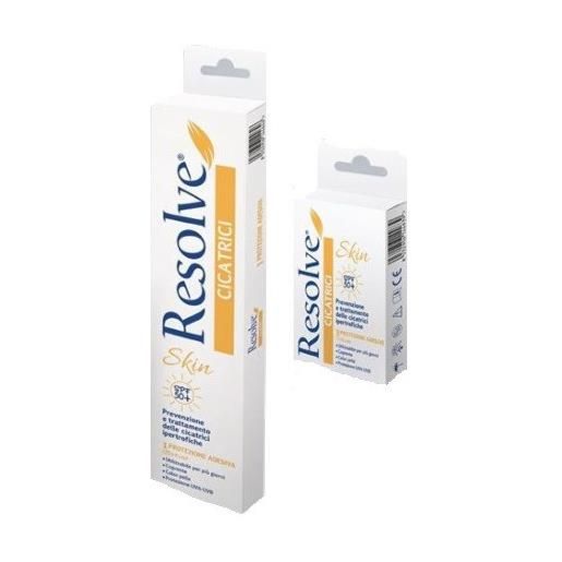 Resolve cicatrici skin spf 50+ 1 protezione da 25x4 cm