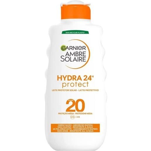 GARNIER ambre solaire hydra 24h protect spf20 - latte protettivo viso e corpo 200 ml