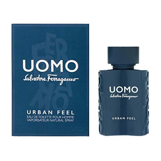 Salvatore Ferragamo uomo urban feel eau de toilette per uomo, 30 ml
