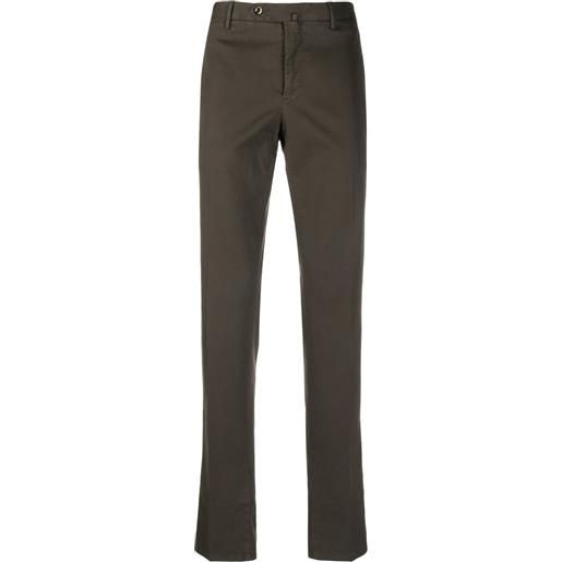 PT Torino pantaloni sartoriali dritti - marrone