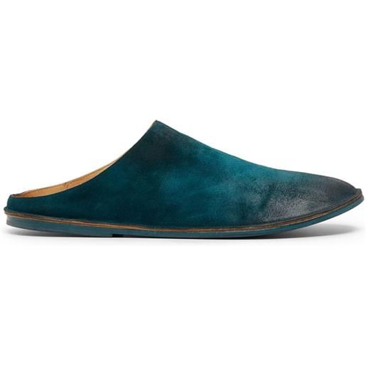 Marsèll slippers con effetto sfumato - verde