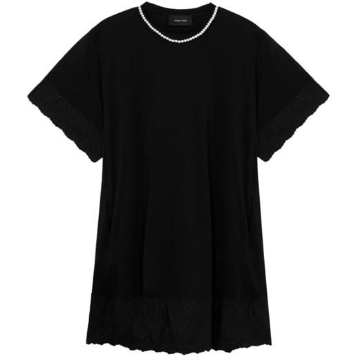 Simone Rocha t-shirt con decorazione - nero