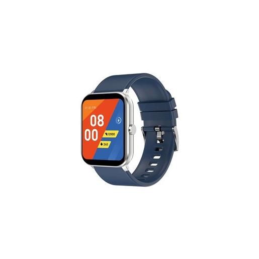 Smarty smartwatch classic assistant blue e silver sw034b