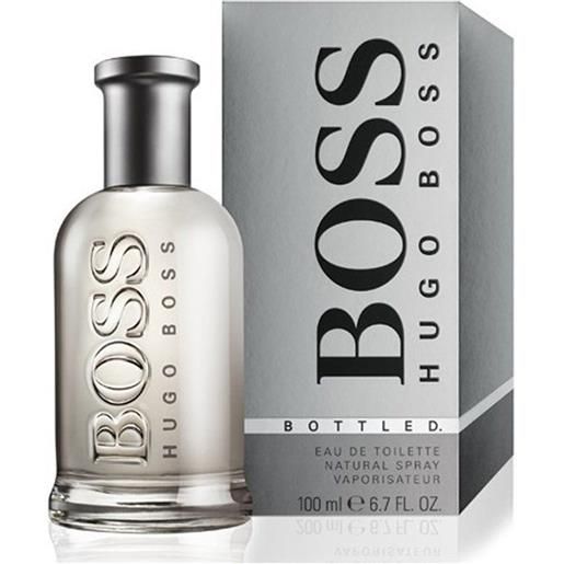 HUGO BOSS profumo boss bottled (grigio) uomo edt 100 spray inscatolato