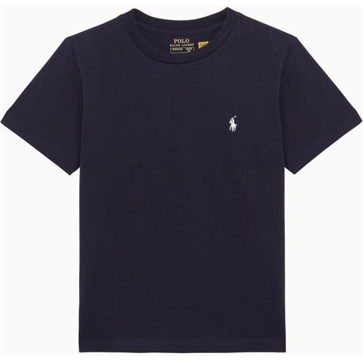 Polo Ralph Lauren t-shirt blu in cotone con logo