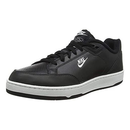 Nike grandstand ii, scarpe da tennis uomo, multicolore (black/white/neutral grey 001), 39 eu
