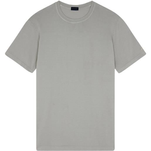 Paul & Shark t-shirt in jersey di cotone tinto capo