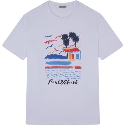 Paul & Shark t-shirt riviera con stampa