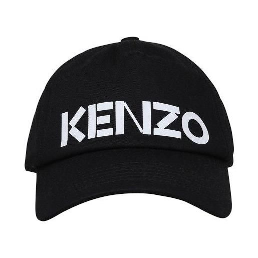 Kenzo cappello in tela nero