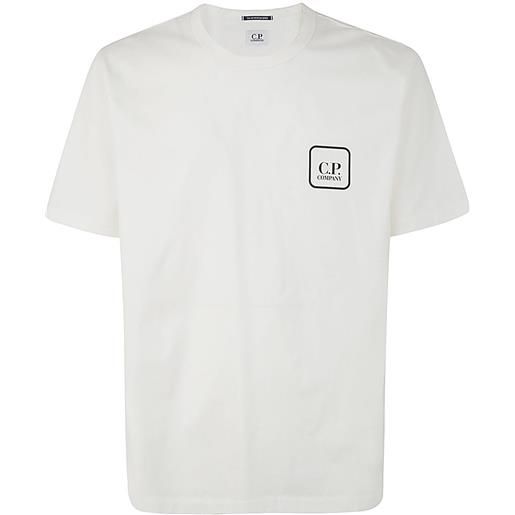 C.P. COMPANY metropolis series mercerized jersey logo graphic t-shirt