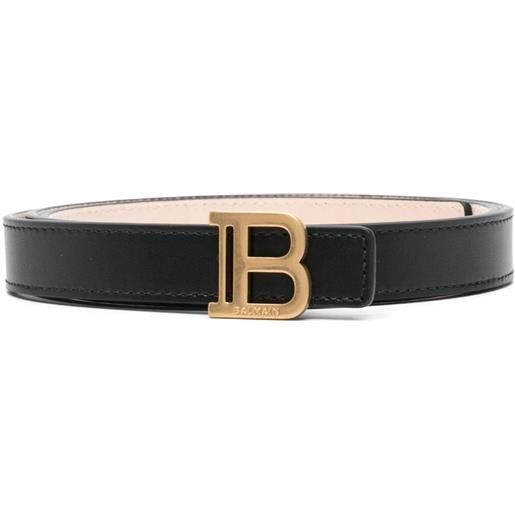 BALMAIN calfskin 2cm belt