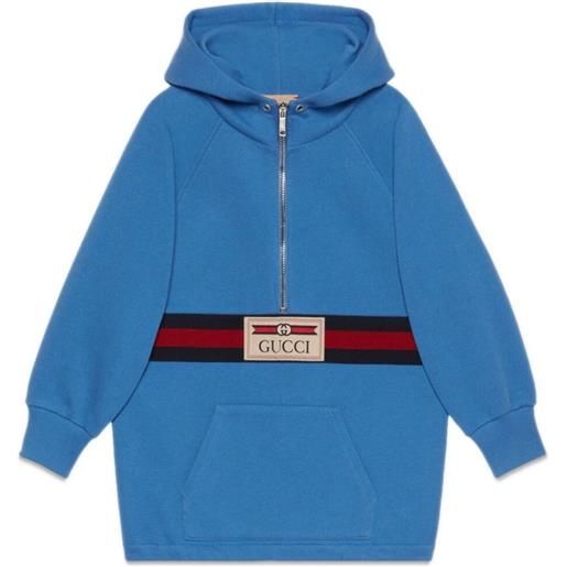 GUCCI KIDS jacket felted cotton jersey