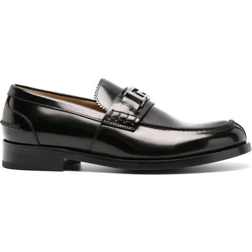 VERSACE loafer calf leather
