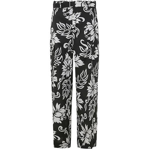 SACAI floral print pants